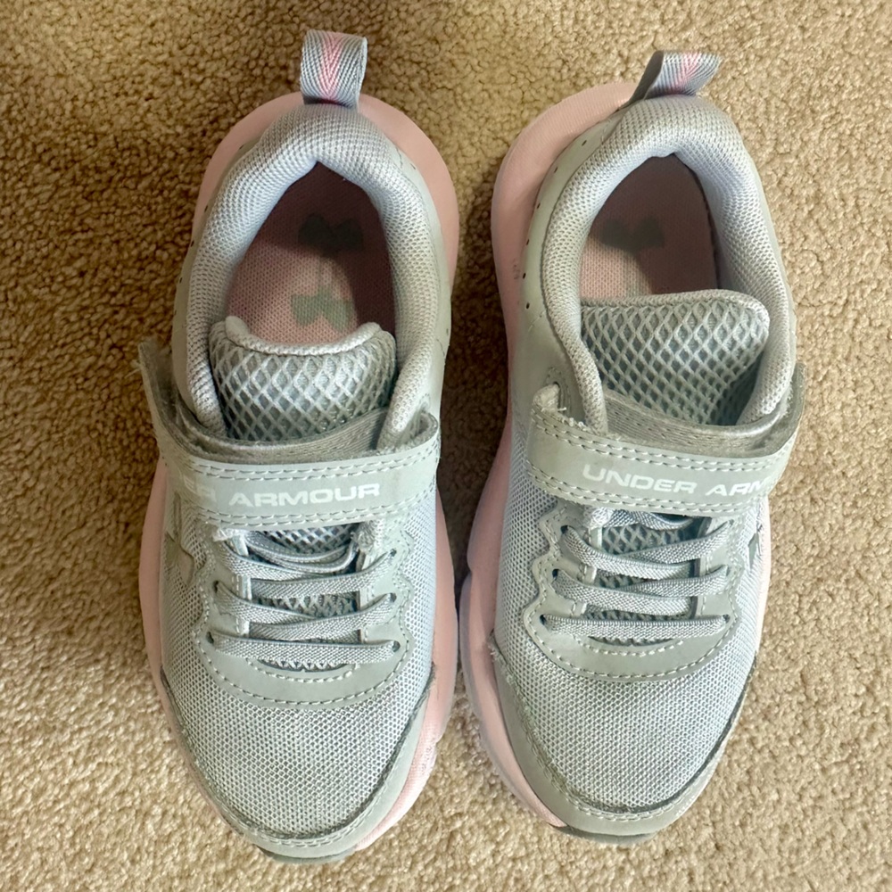 Girls' 12k Pre-School UA Assert 10 AC Running Shoes- New